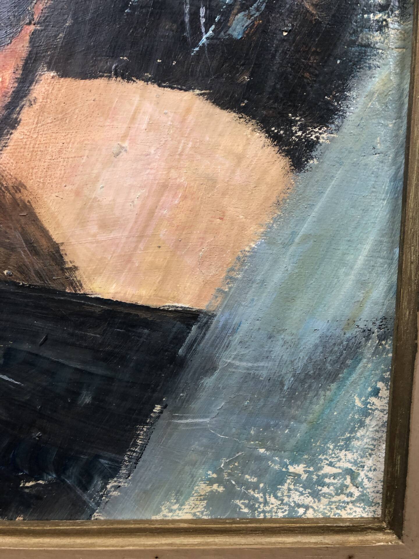 Gabriel Laurin d'Aix (1901-1973) attributed to - Oil on panel cubist