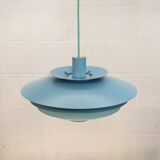 Unique blue colored Nordic Pendant Lamp by Form Light model 52610, Denmark