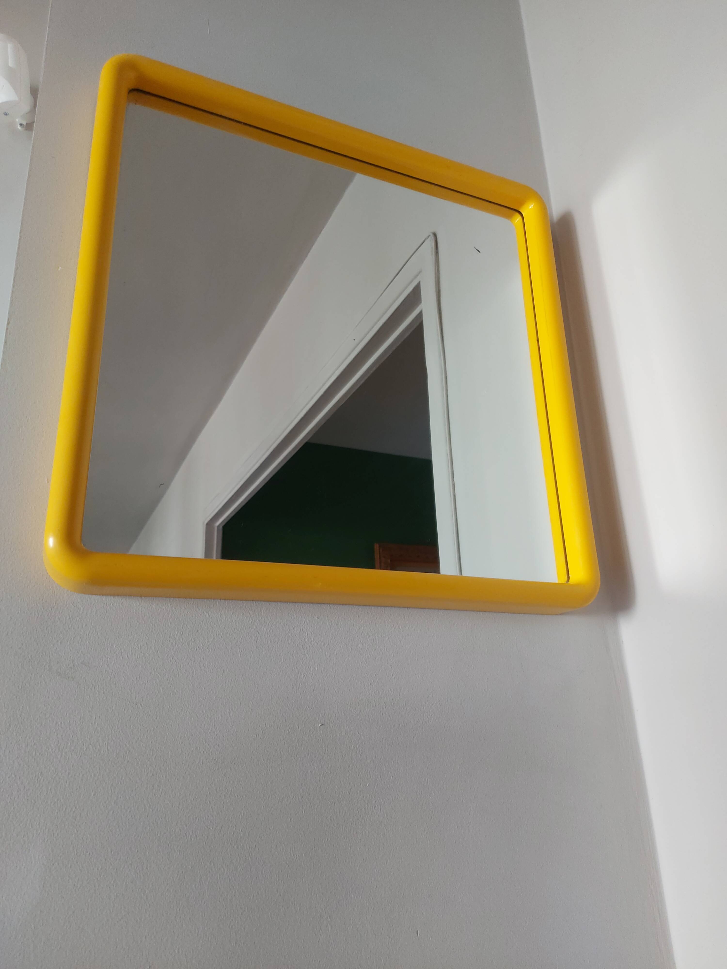Miroir années 80'S 45x45cm