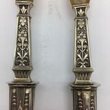 Stuffed silver salad cutlery