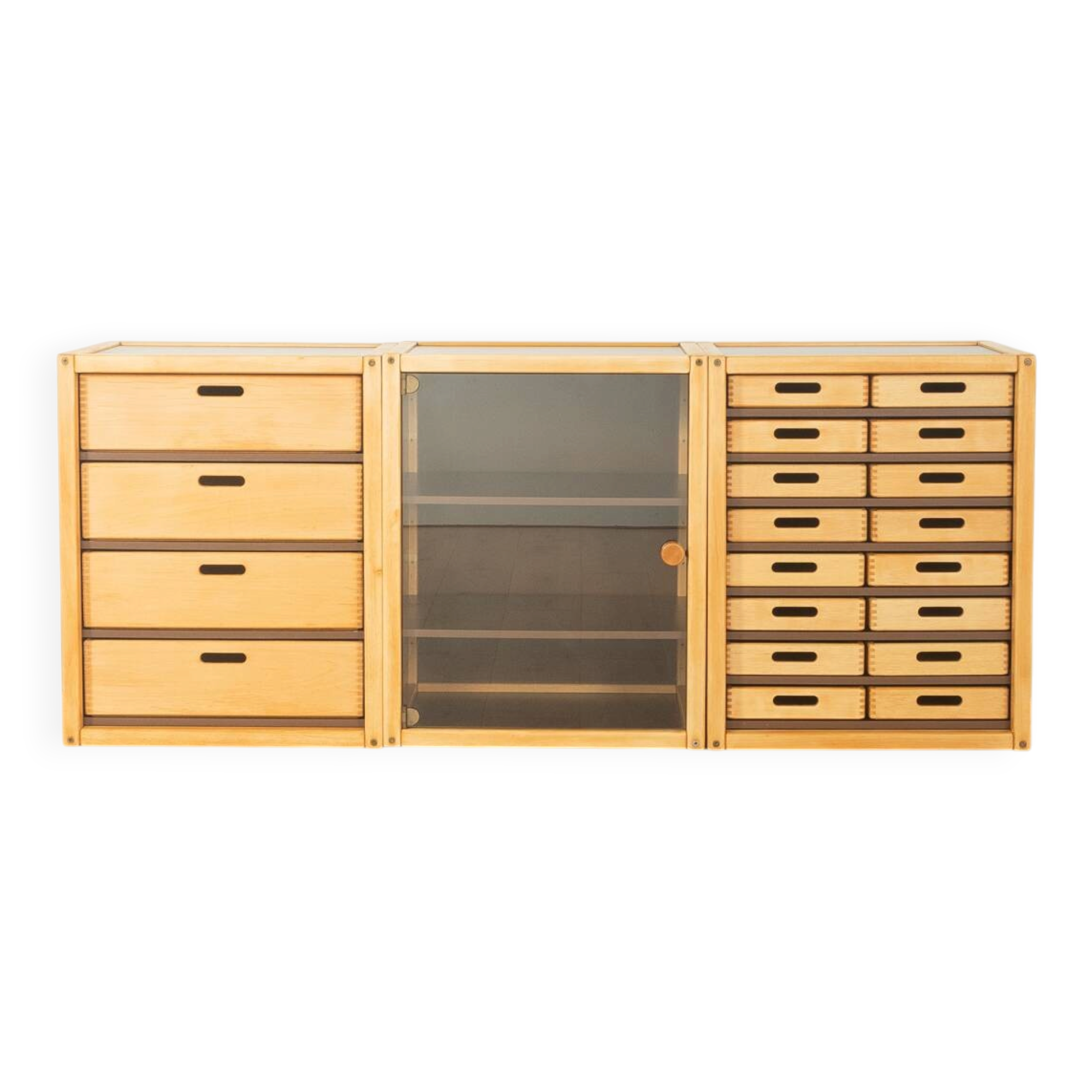 Three-piece modular profile system by Flötotto, 1970s