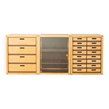 Three-piece modular profile system by Flötotto, 1970s