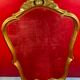 elegant Mirror of eventful shape - Bois Doré Style Louis XV