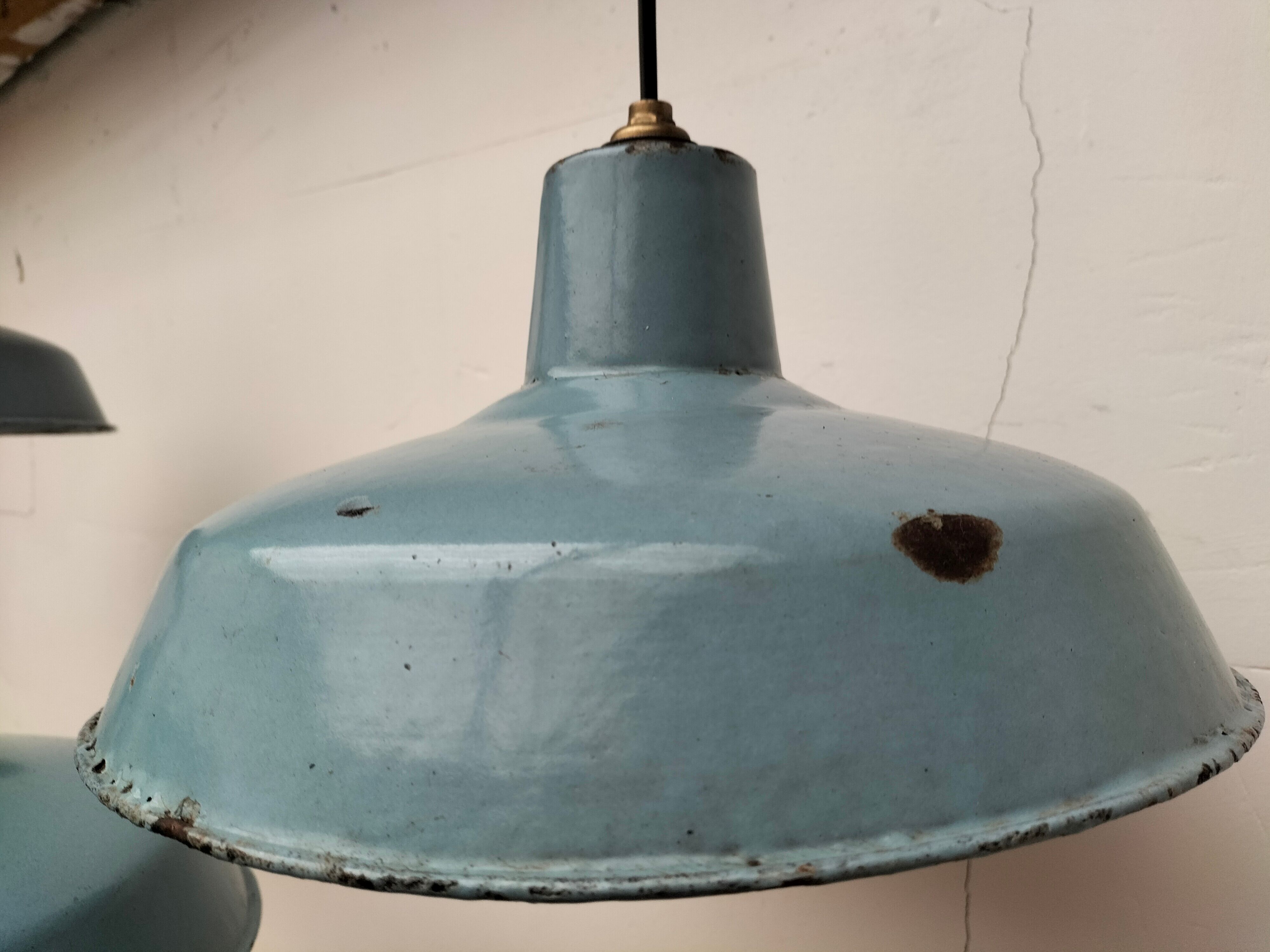 Series of antique lamps