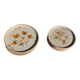5 dinner plates and 5 small plates Niderviller model Doria