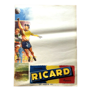 Ancienne affiche liqueur ricard