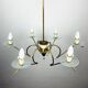Mid-century spider chandelier by Pietro Chiesa for Fontana Arte, Italy, 1940s.