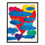 David Shrigley, I Wish the Clouds Were Not There, 2024