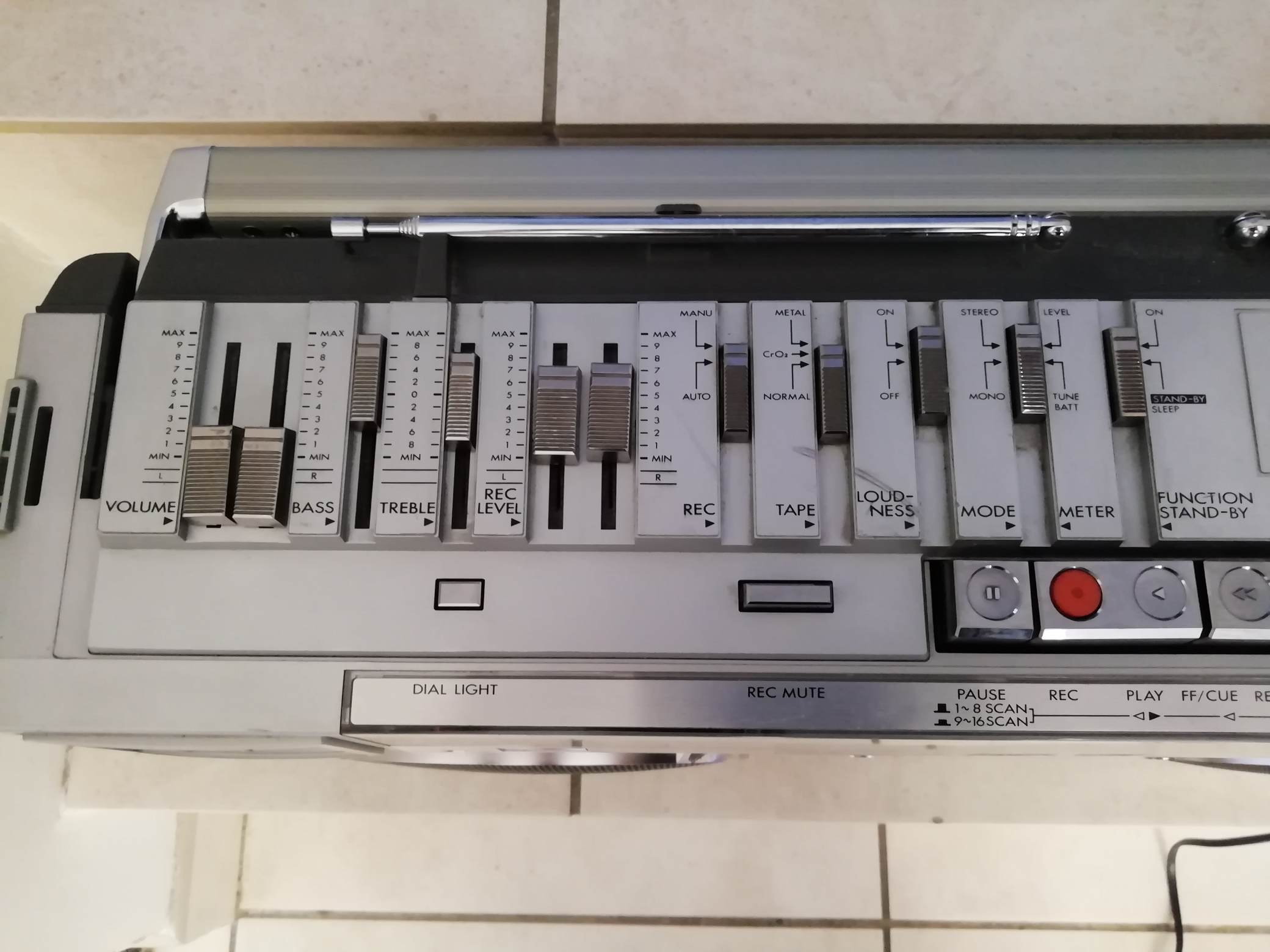 Ghettoblaster JVC RC-M70L