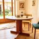Scandinavian 1960s round table style