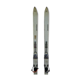 Former 1960s wooden ski pair - Cabanon
