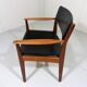 Armchair in teak & leather by Frem Røjle, Denmark