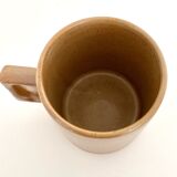 Set of 8 coffee traps, 4 mugs, 10 sub-section of gres de brenne