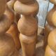 Old vintage wooden bowling game