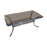 Coffee table structure in chrome 1970