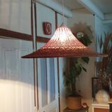 Rattan pendant light 59 cm