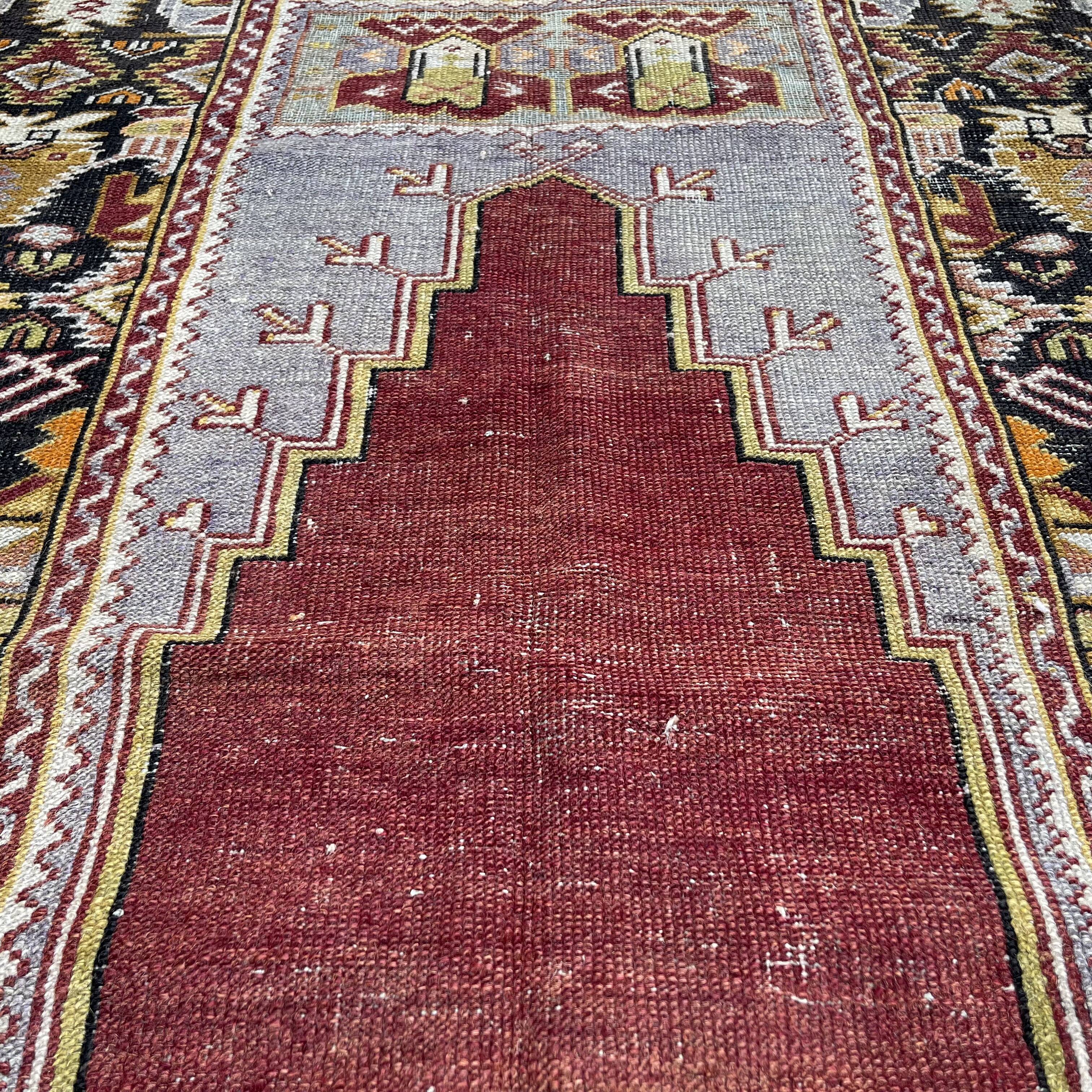 Tapis turc antique, 185 x 110 cm