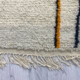 Tapis berbère marocain artisanal 207 x 144 CM