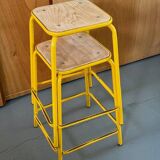 Pair of high stools