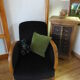 Khaki Green Velvet cushion