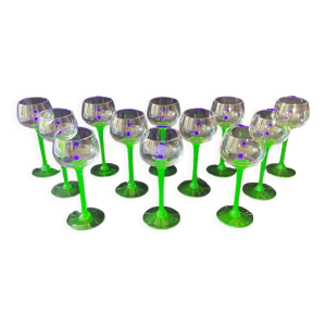 12 verres à vins en ouralien