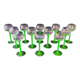 12 wine glasses in ouraline
