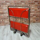 Foldable bar on wheels, Germany, 1970s Bremshey Dinett