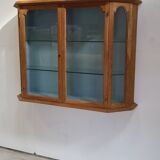 Wooden wall showcase