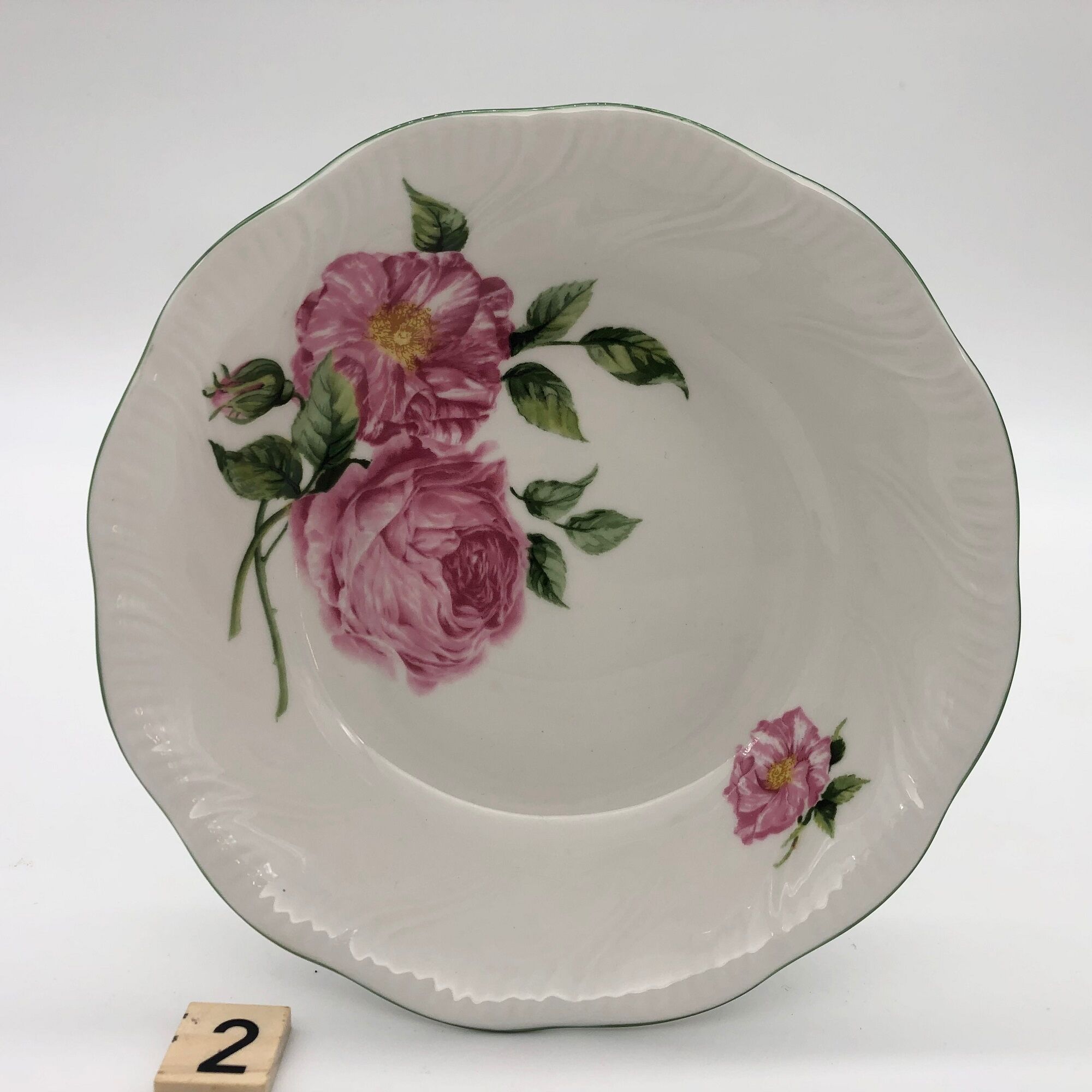 6 dessert & ice bowls with serving dish "the national trust – england"