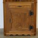 Cabinet d'angle vintage des années 1960 en chêne massif dans le style de Kjærnulf, design danois moderne.