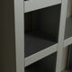 Architectural aluminium wall unit by Isabelle Leijn 1990s