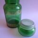 Green apothecary pot