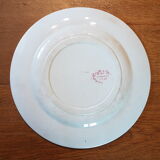 Plate with decoration of birds, fruit trees