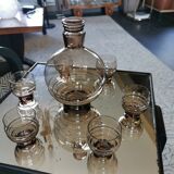 Carafe set and art deco glasses