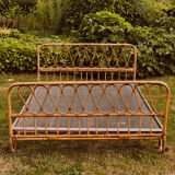 Bamboo bed 60s