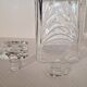 Carafe à whisky en cristal de Lorraine