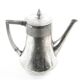 Art Nouveau silver-plated brass teapot, WMF, Germany, early 20th century