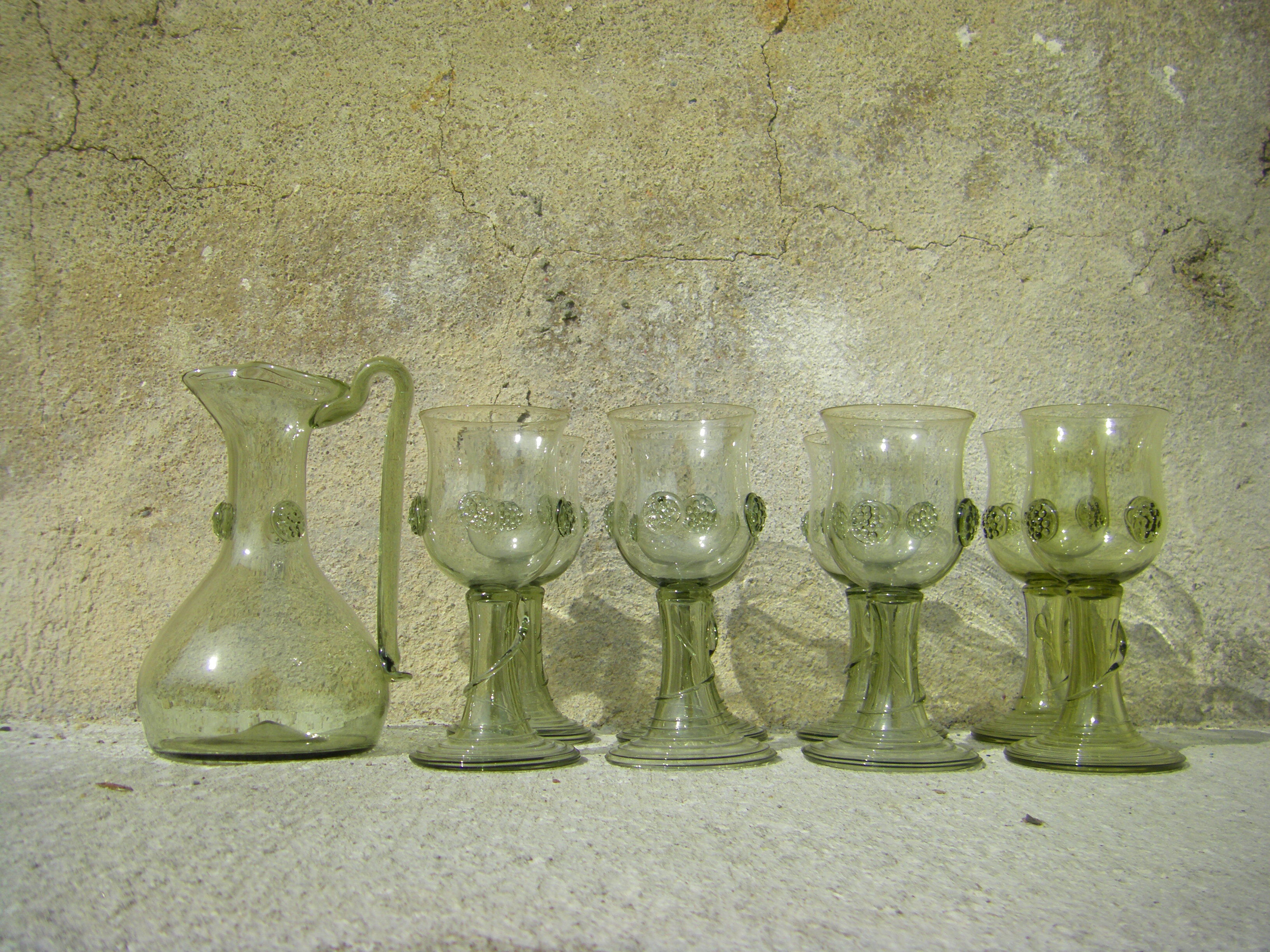 Roemer "Alsatian" glass service