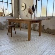 Table de ferme extensible en chêne massif