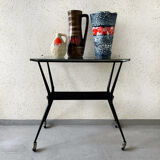 1950s design rolling console