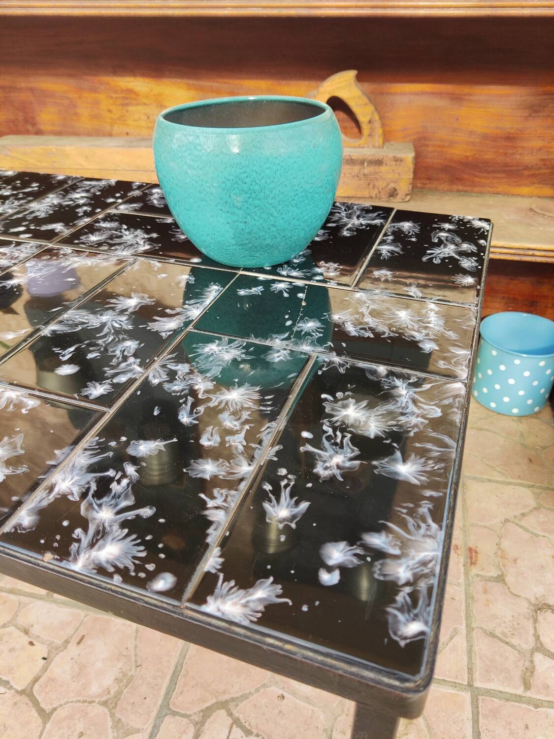 Earthenware coffee table