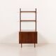 Poul Cadovius shelving wall unit with extendable  desk or a table for Cado,