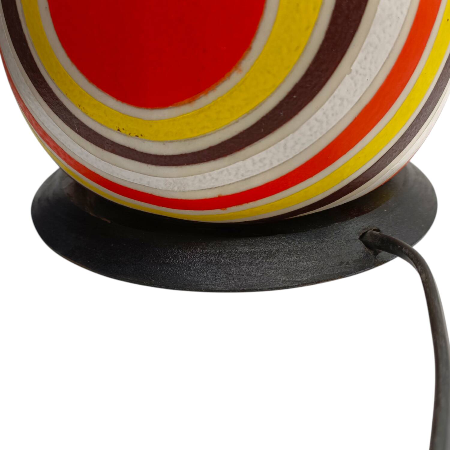 Vintage geometric lamp