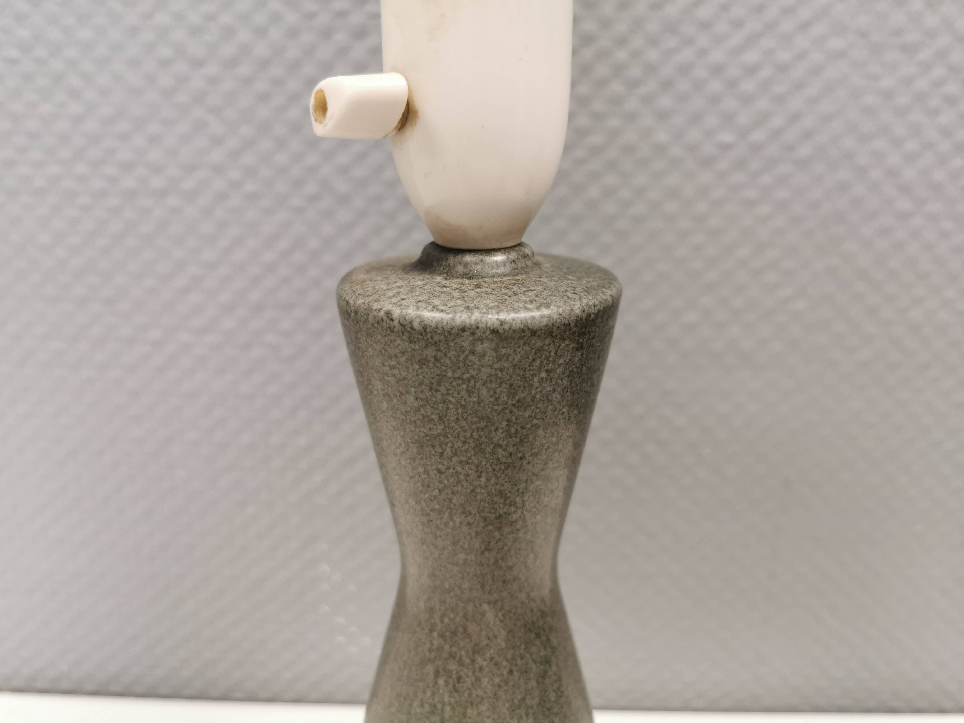 Very beautiful ceramic table lamp. Danish 1970s