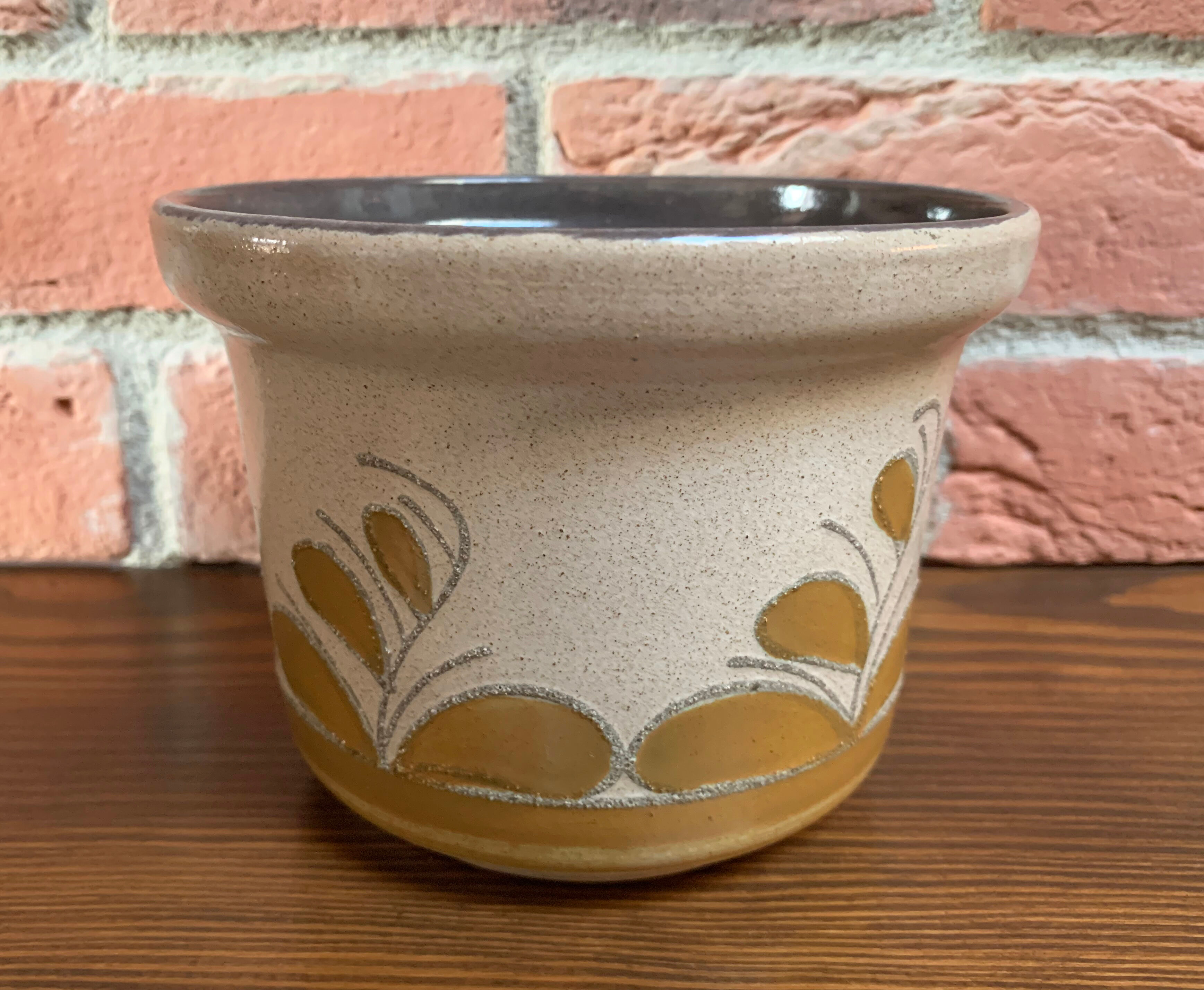 Veb Strehla Keramik vintage ceramic planter