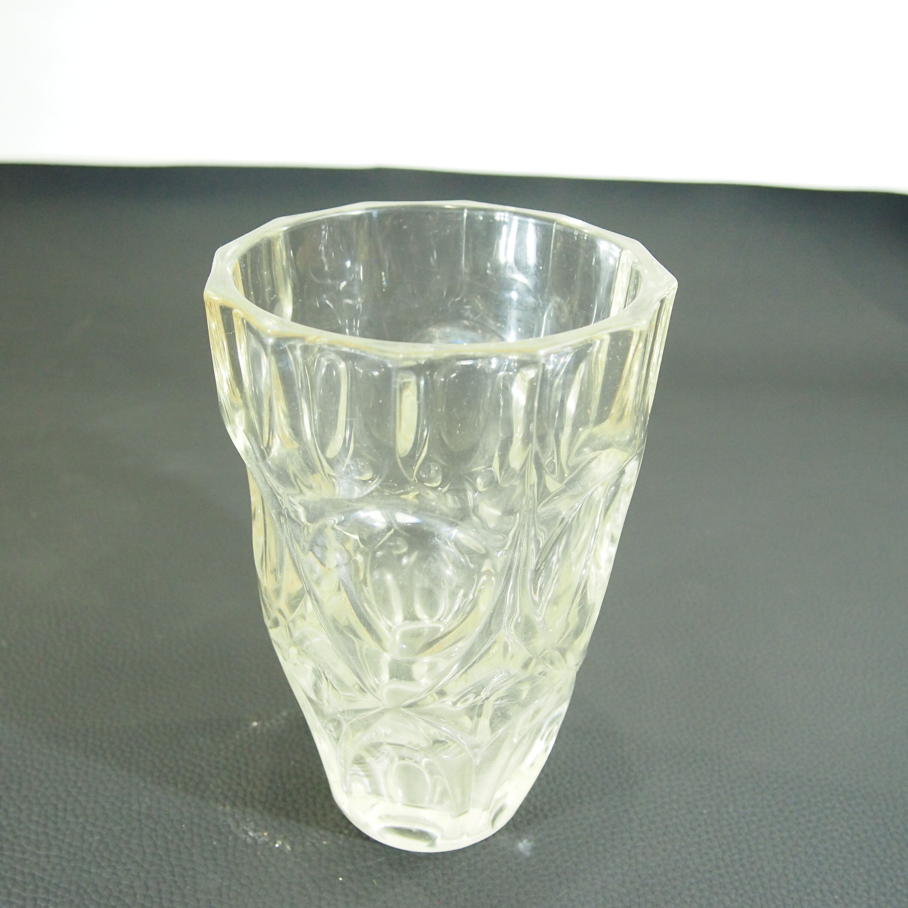 Glass vase vintage