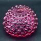 Rare vase rose Barovier e Toso Bugnato