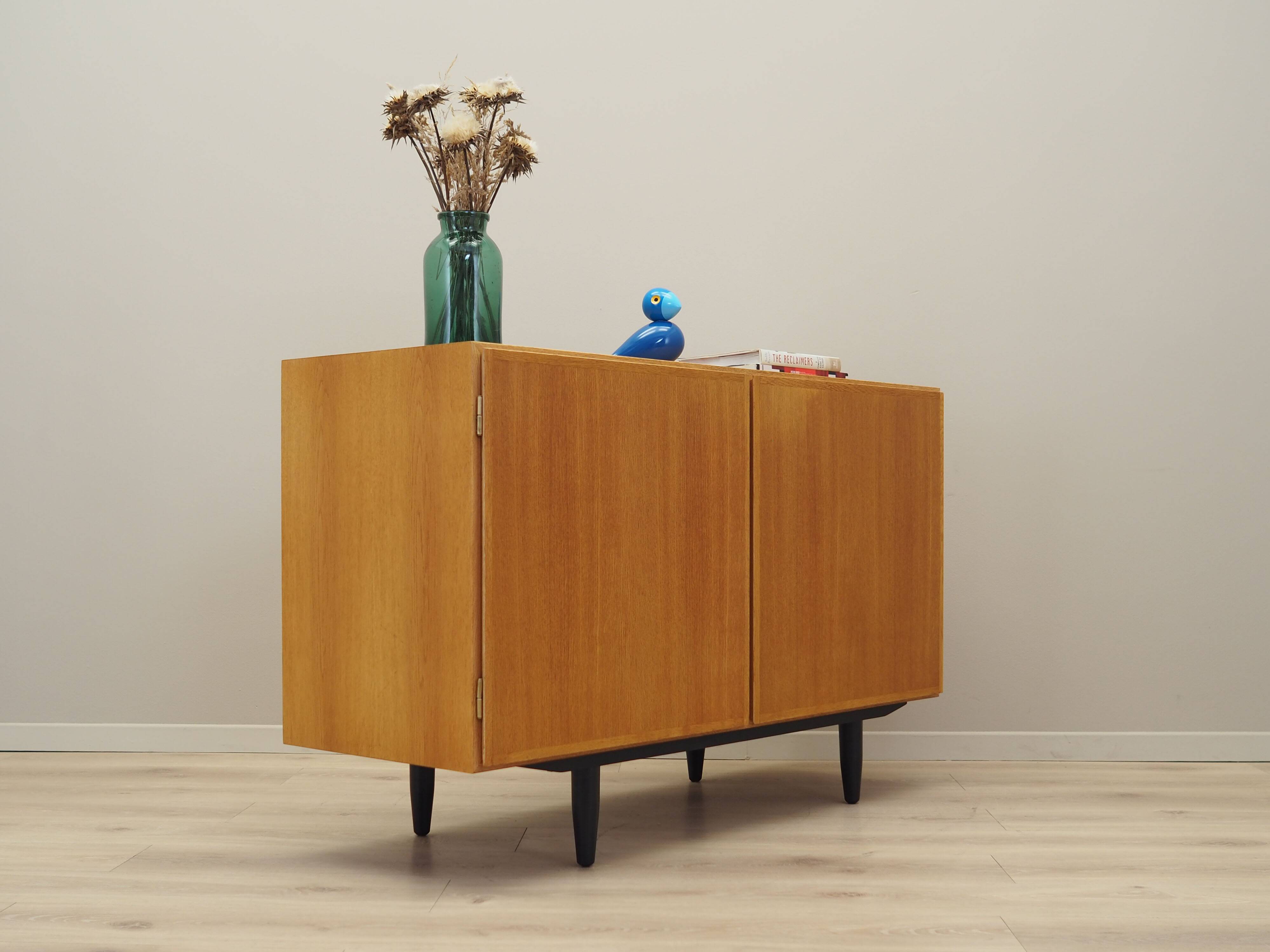 Ash cabinet, Danish design, 1970s, manufactured by Omann Jun