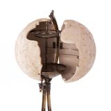 Globe bar  in brass, 1980