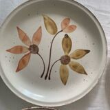 6 flat plates Gien France